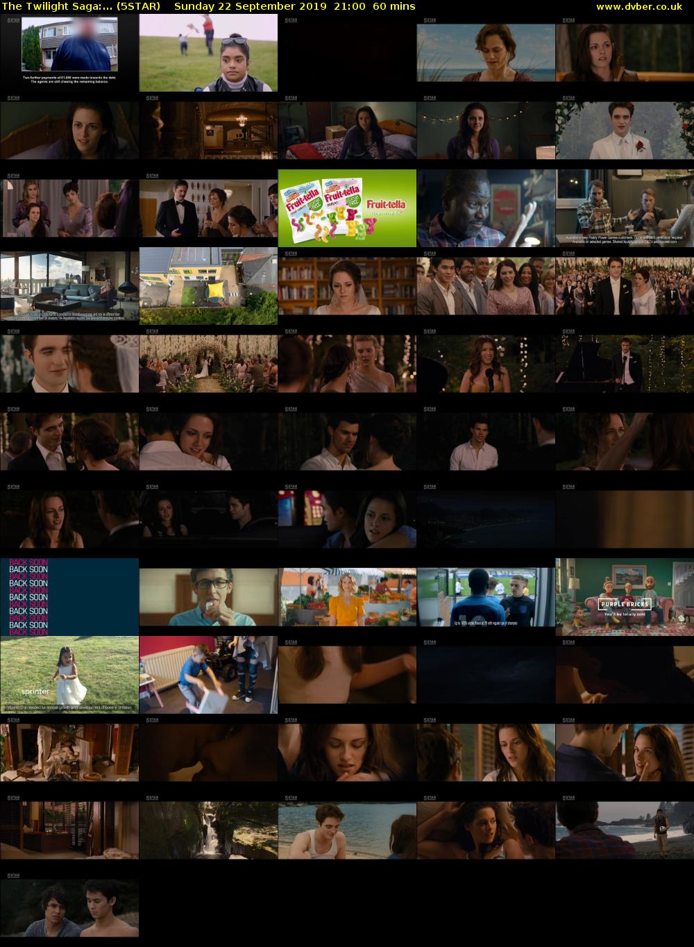 The Twilight Saga:... (5STAR) Sunday 22 September 2019 21:00 - 22:00