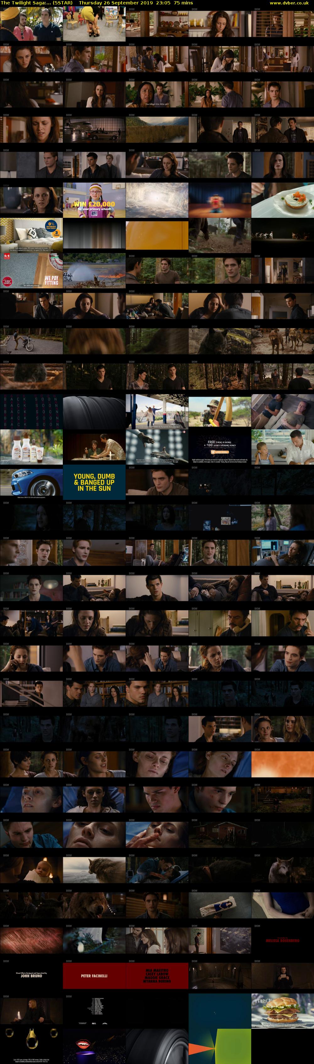 The Twilight Saga:... (5STAR) Thursday 26 September 2019 23:05 - 00:20