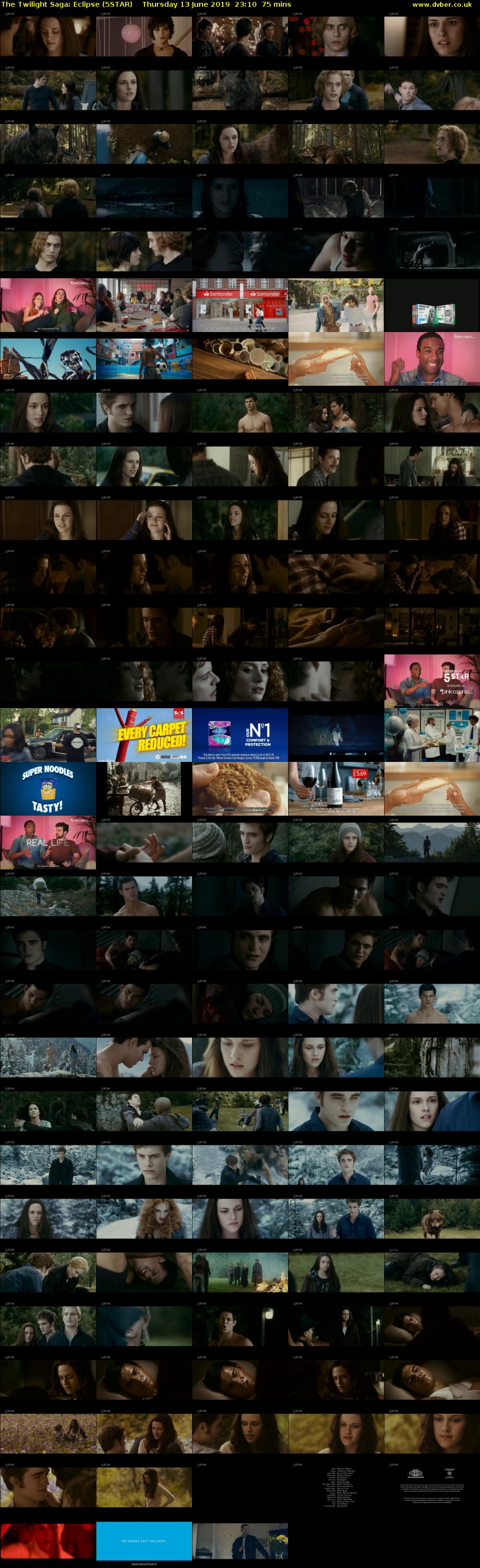 The Twilight Saga: Eclipse (5STAR) Thursday 13 June 2019 23:10 - 00:25