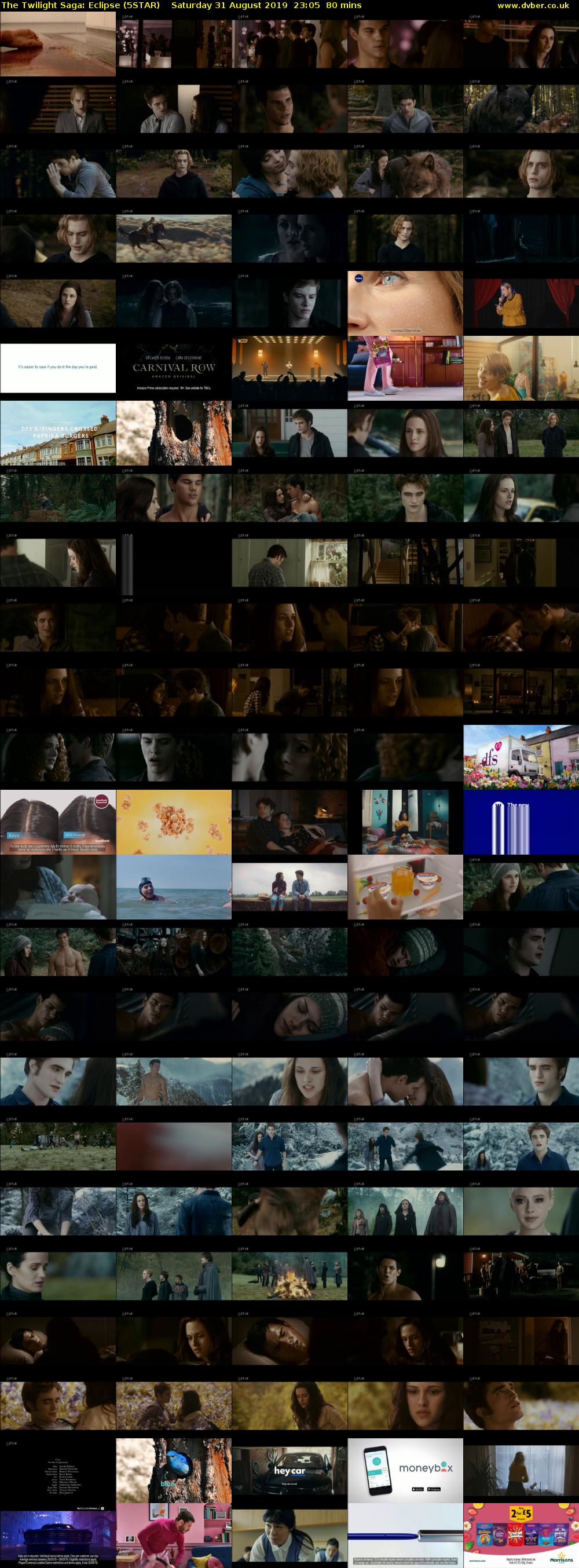 The Twilight Saga: Eclipse (5STAR) Saturday 31 August 2019 23:05 - 00:25