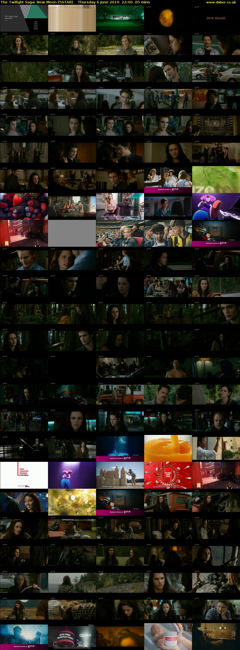 The Twilight Saga: New Moon (5STAR) Thursday 6 June 2019 22:00 - 23:05