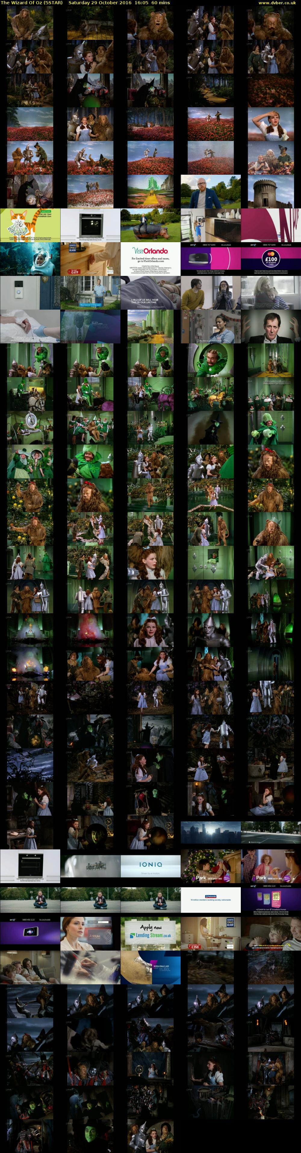 The Wizard Of Oz (5STAR) Saturday 29 October 2016 16:05 - 17:05