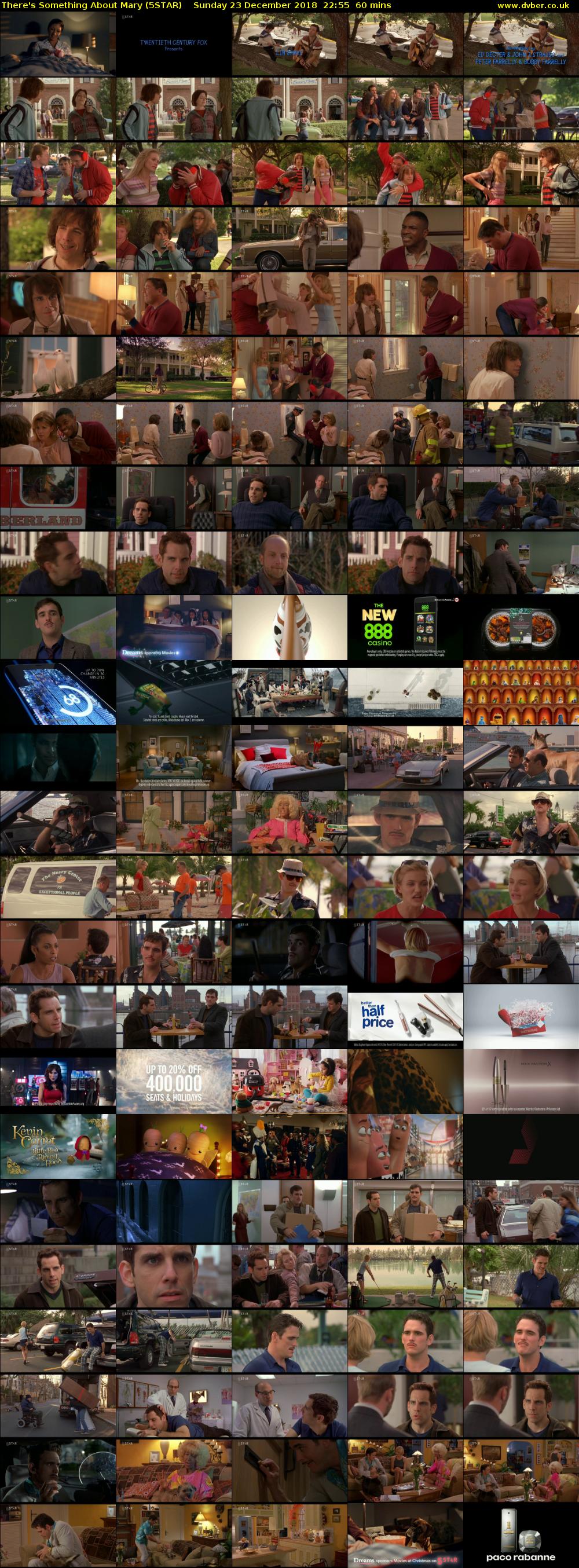 There's Something About Mary (5STAR) Sunday 23 December 2018 22:55 - 23:55