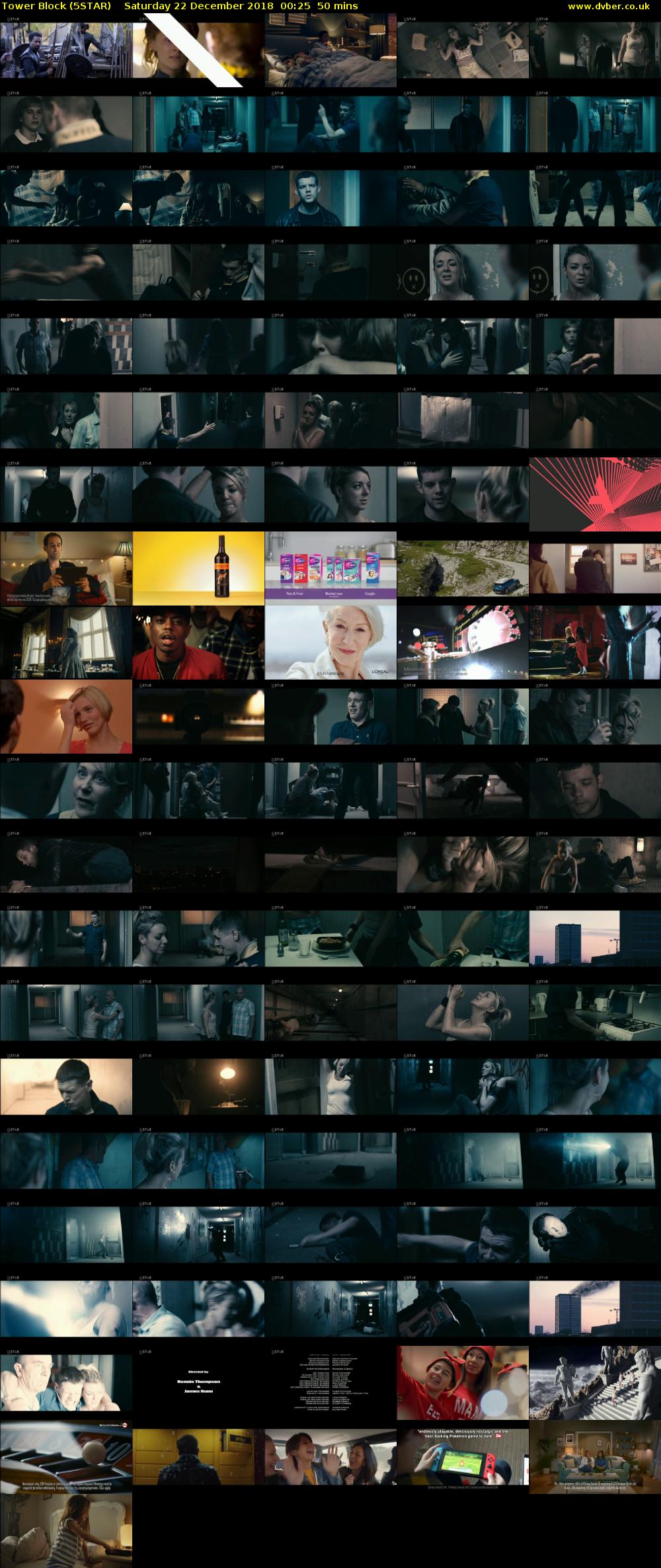 Tower Block (5STAR) Saturday 22 December 2018 00:25 - 01:15