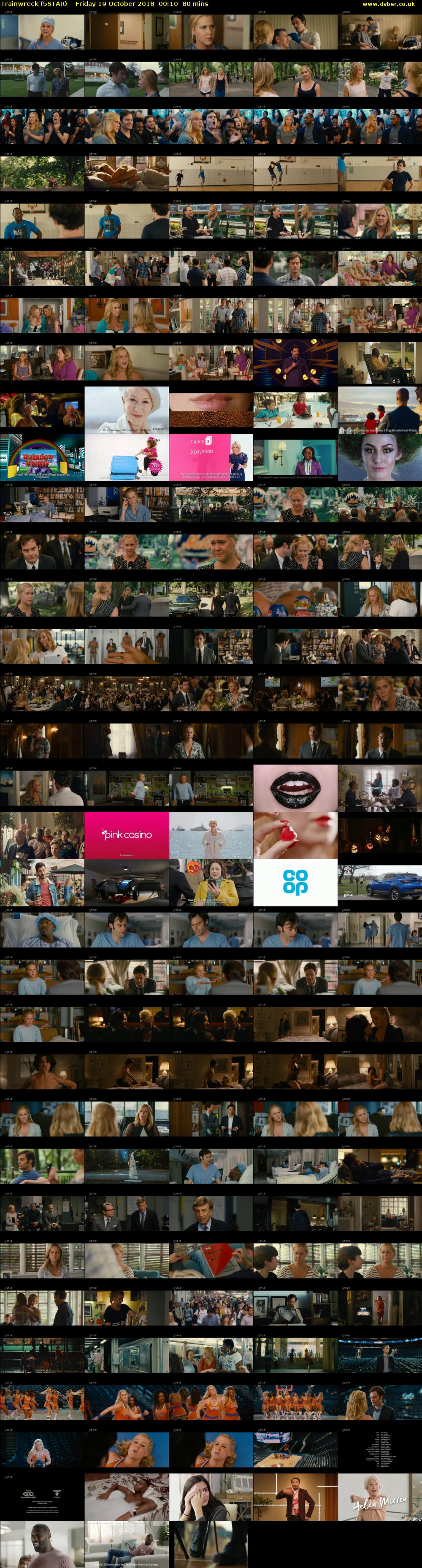Trainwreck (5STAR) Friday 19 October 2018 00:10 - 01:30