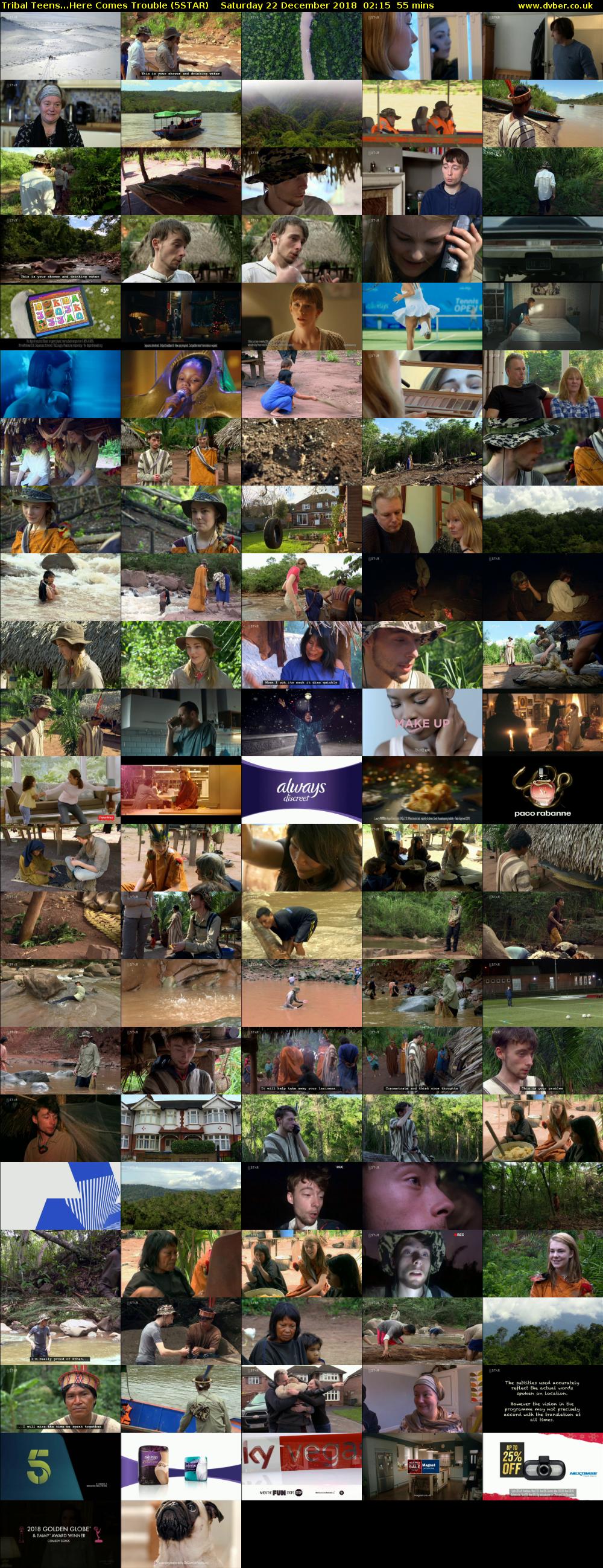 Tribal Teens...Here Comes Trouble (5STAR) Saturday 22 December 2018 02:15 - 03:10