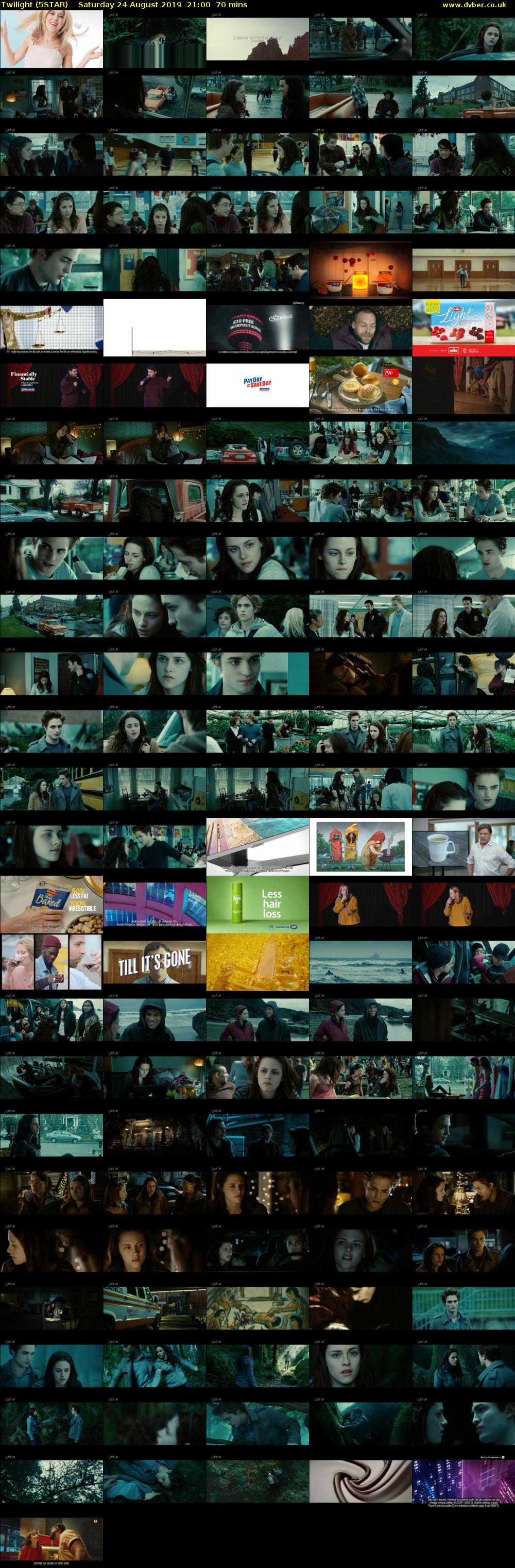 Twilight (5STAR) Saturday 24 August 2019 21:00 - 22:10