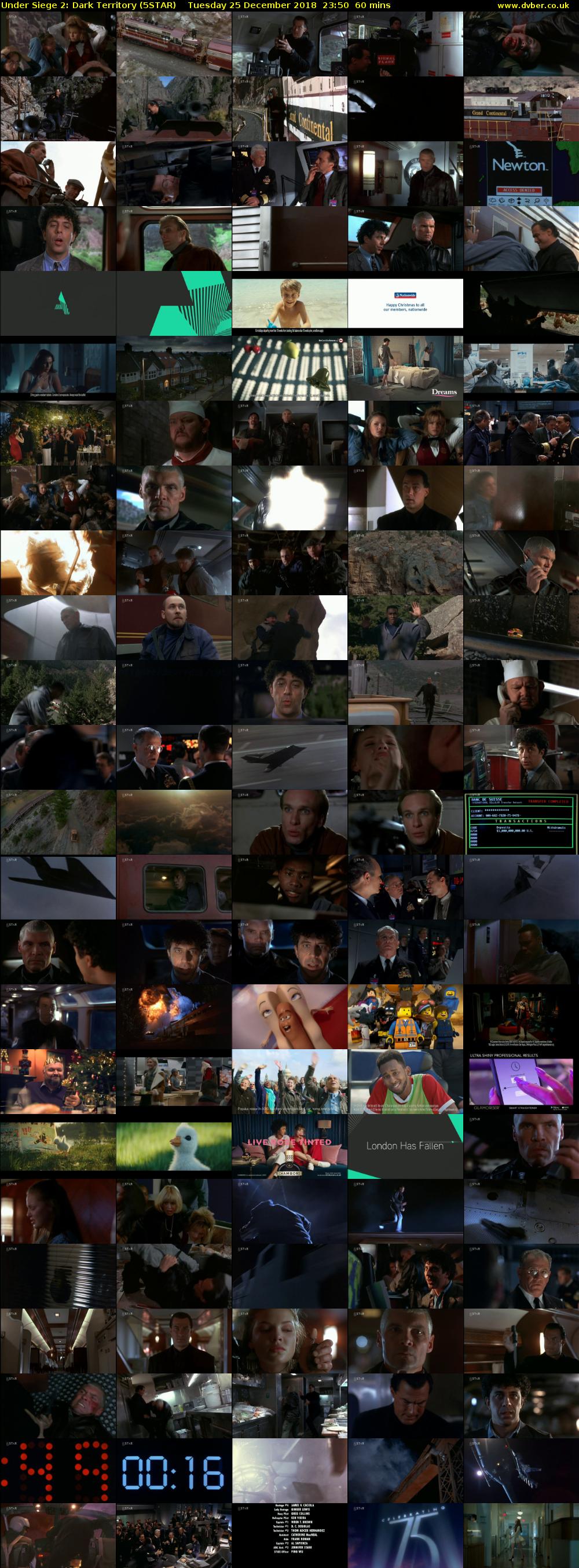 Under Siege 2: Dark Territory (5STAR) Tuesday 25 December 2018 23:50 - 00:50