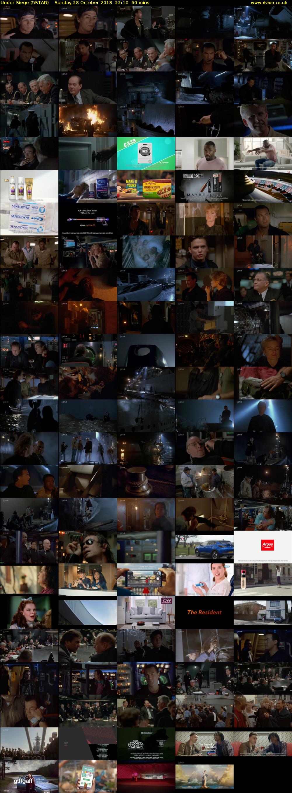 Under Siege (5STAR) Sunday 28 October 2018 22:10 - 23:10