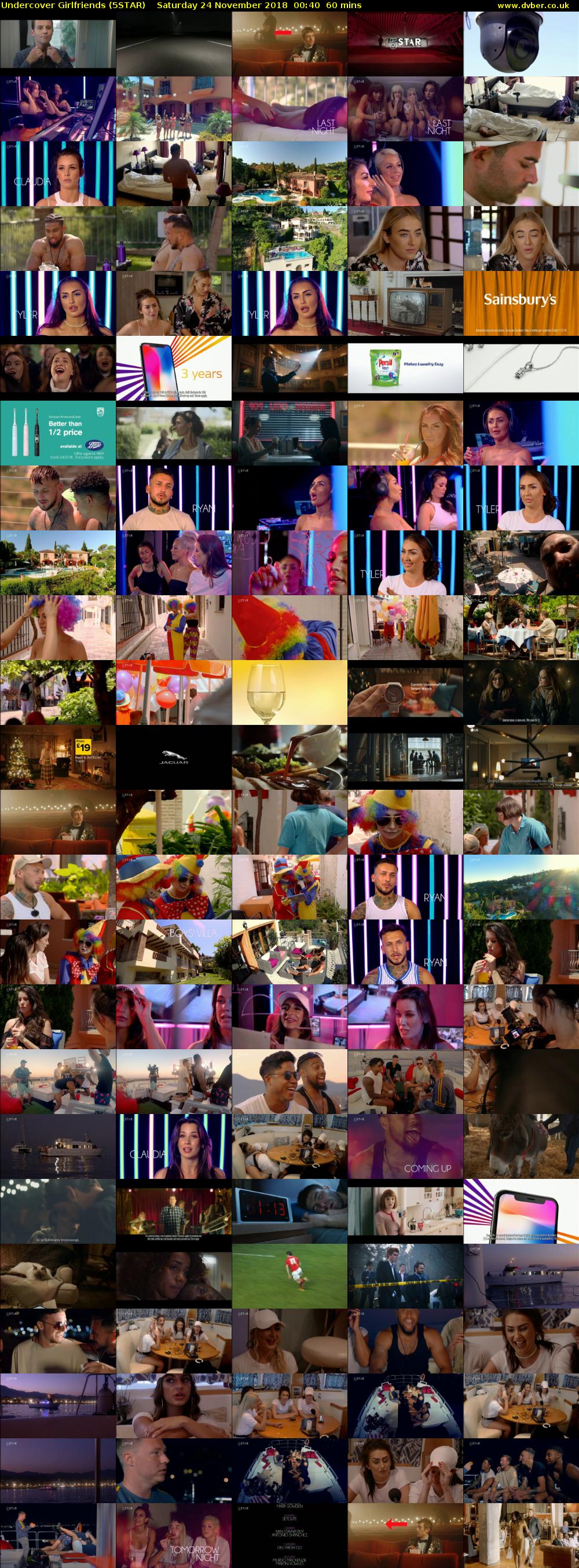 Undercover Girlfriends (5STAR) Saturday 24 November 2018 00:40 - 01:40