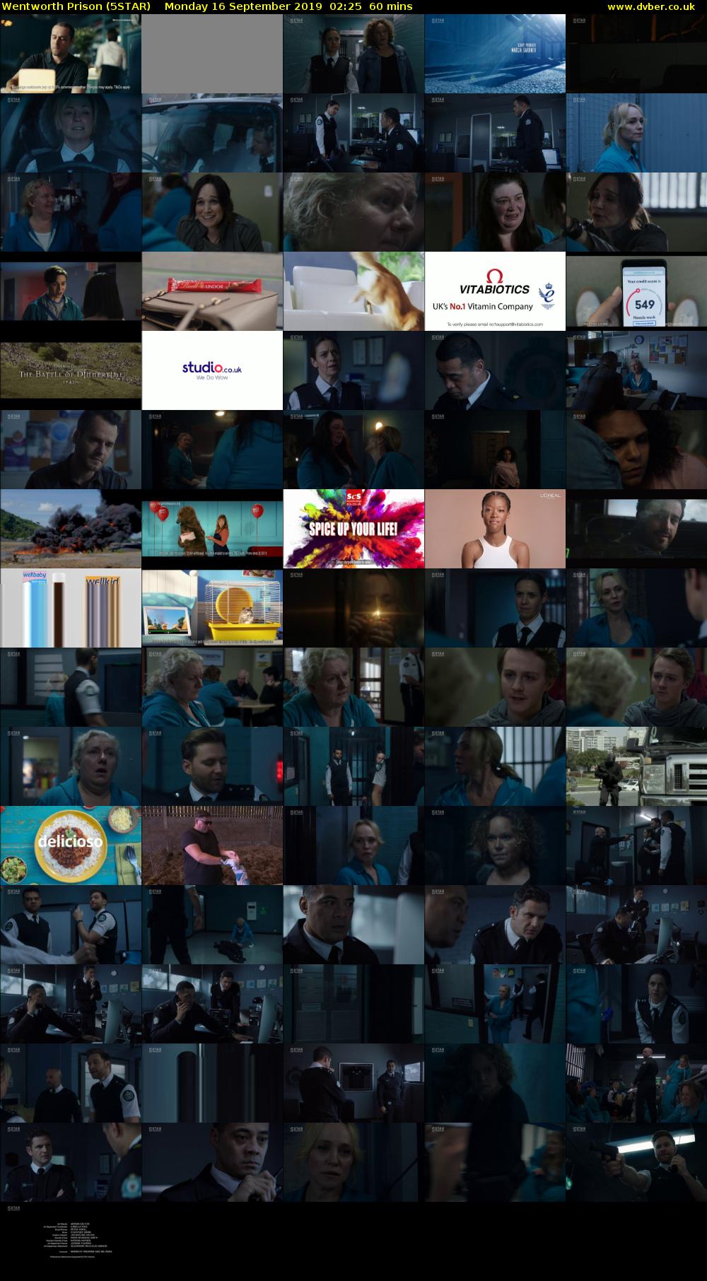 Wentworth Prison (5STAR) Monday 16 September 2019 02:25 - 03:25