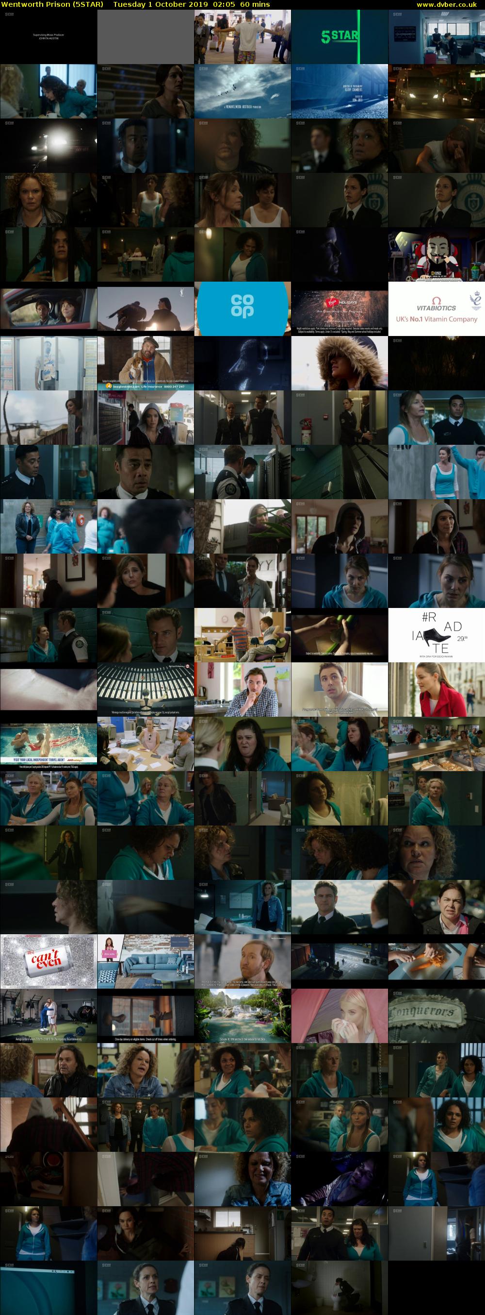 Wentworth Prison (5STAR) Tuesday 1 October 2019 02:05 - 03:05