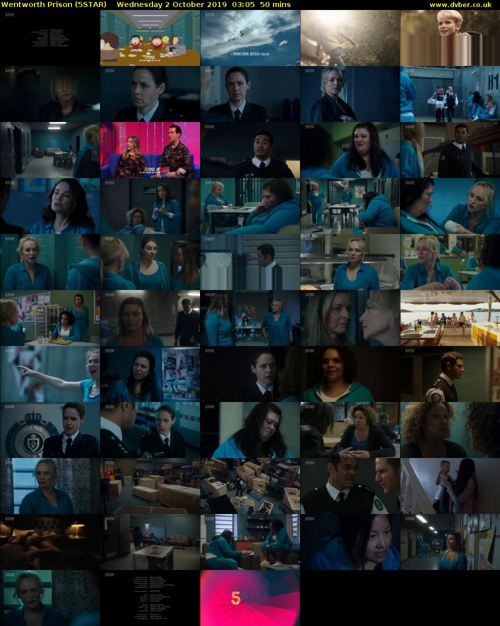 Wentworth Prison (5STAR) Wednesday 2 October 2019 03:05 - 03:55