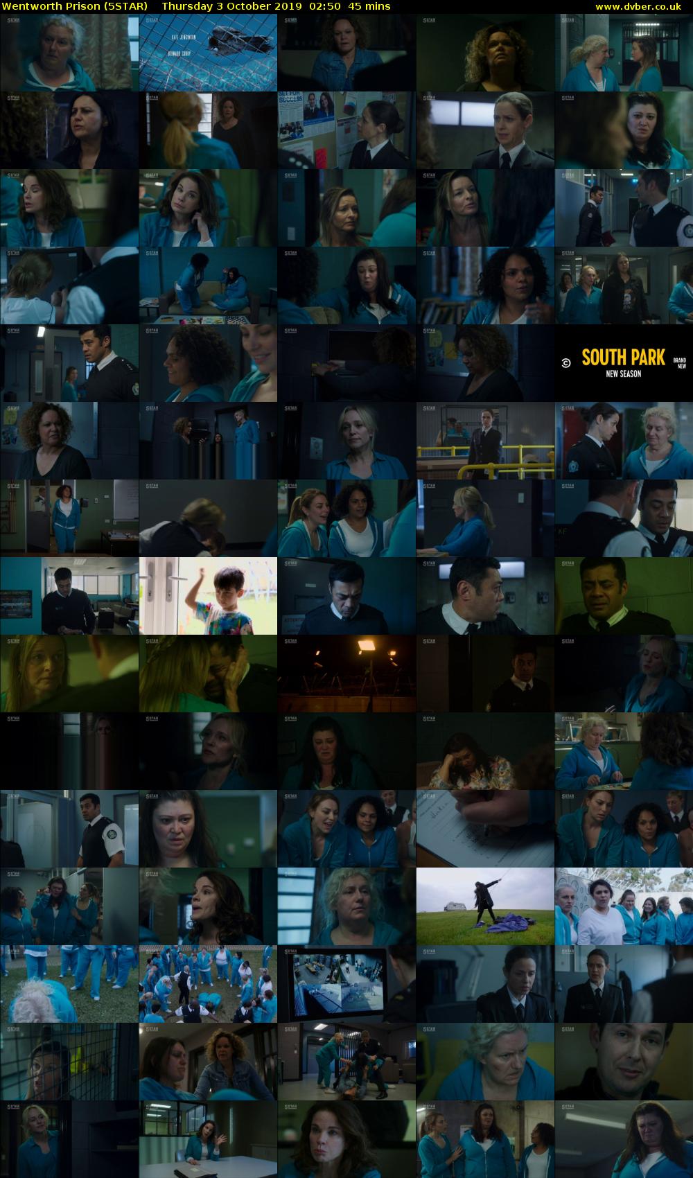 Wentworth Prison (5STAR) Thursday 3 October 2019 02:50 - 03:35