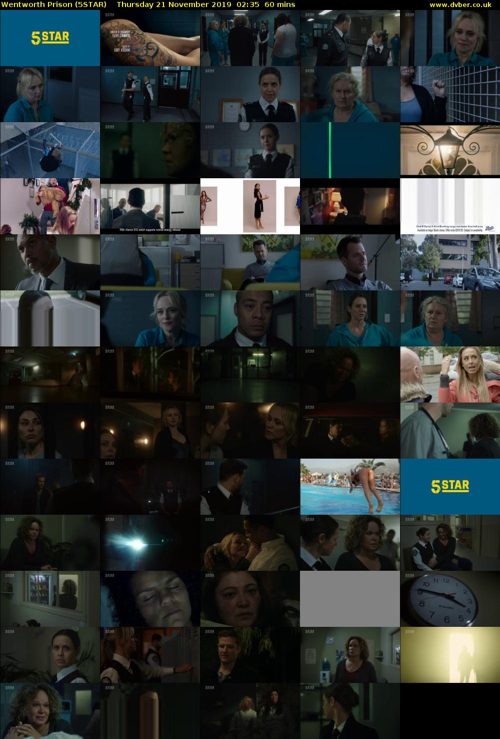 Wentworth Prison (5STAR) Thursday 21 November 2019 02:35 - 03:35