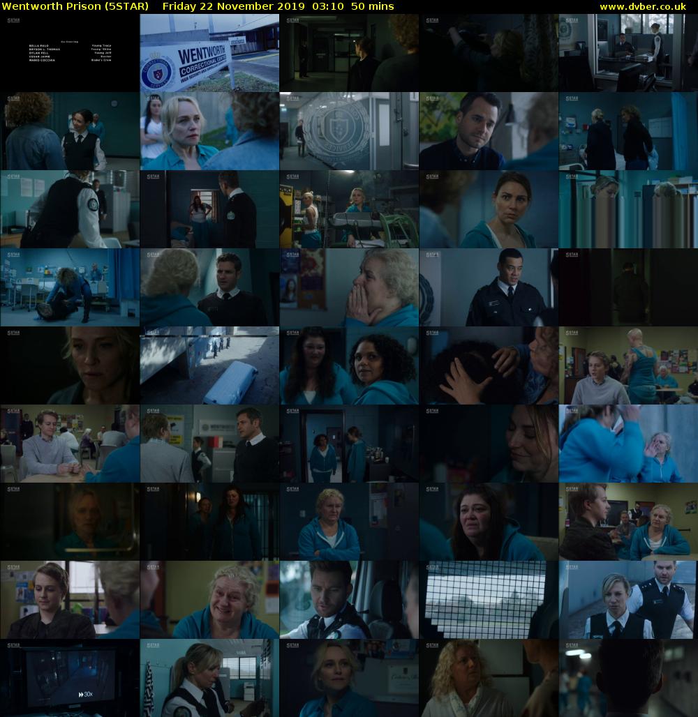 Wentworth Prison (5STAR) Friday 22 November 2019 03:10 - 04:00