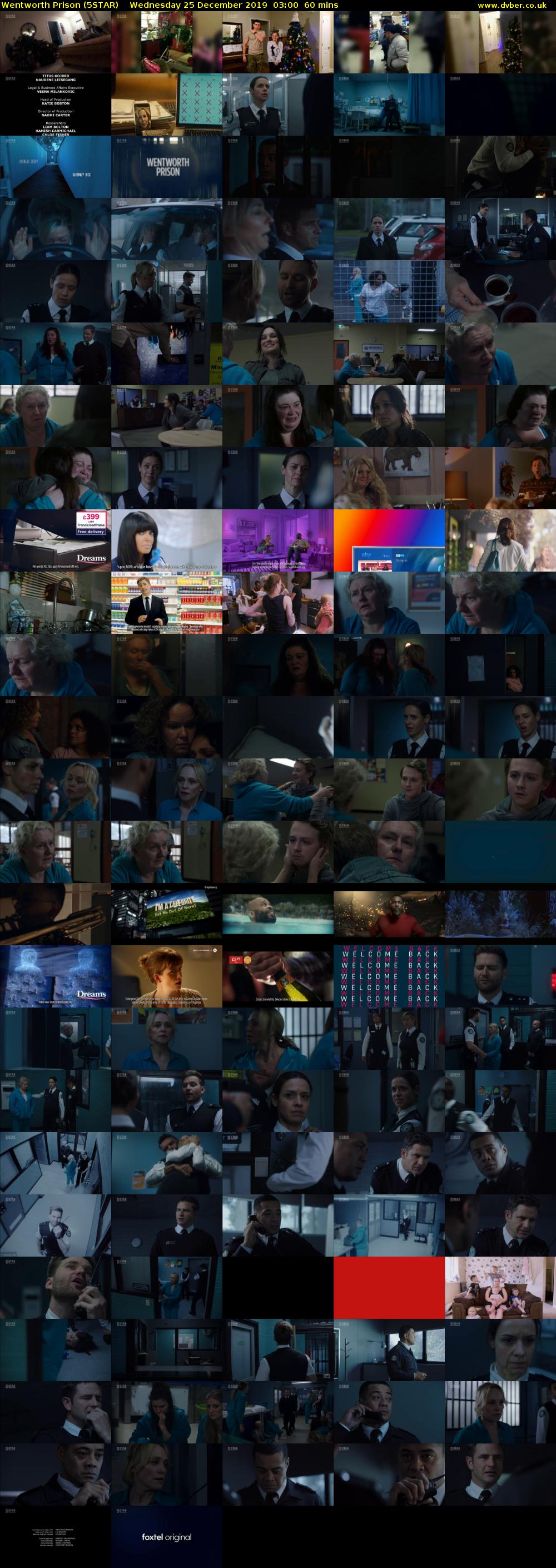 Wentworth Prison (5STAR) Wednesday 25 December 2019 03:00 - 04:00