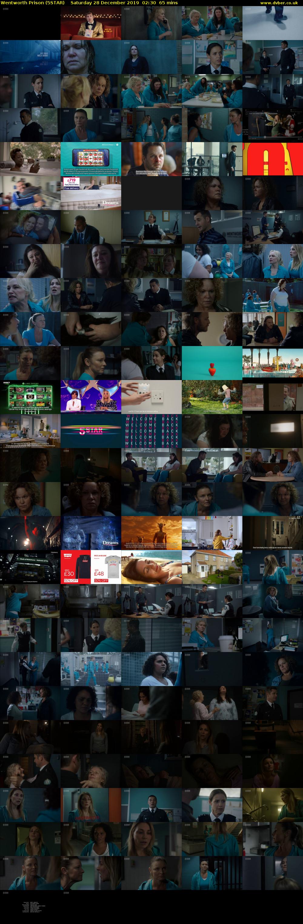 Wentworth Prison (5STAR) Saturday 28 December 2019 02:30 - 03:35