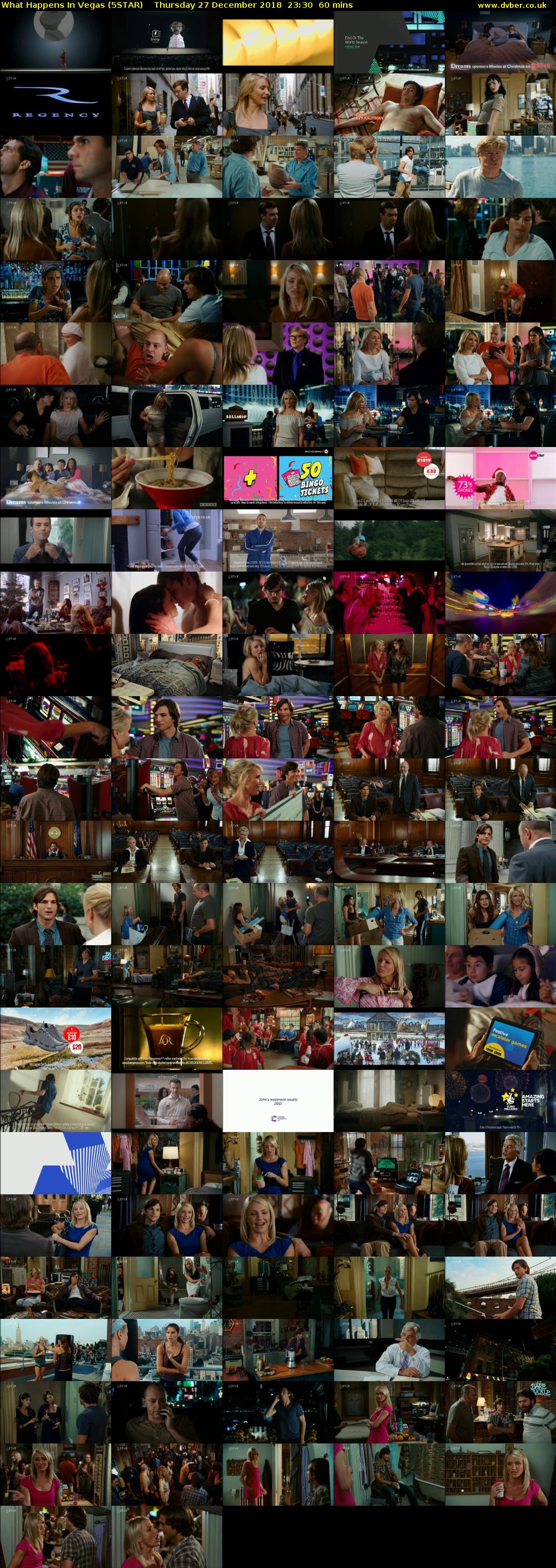 What Happens In Vegas (5STAR) Thursday 27 December 2018 23:30 - 00:30