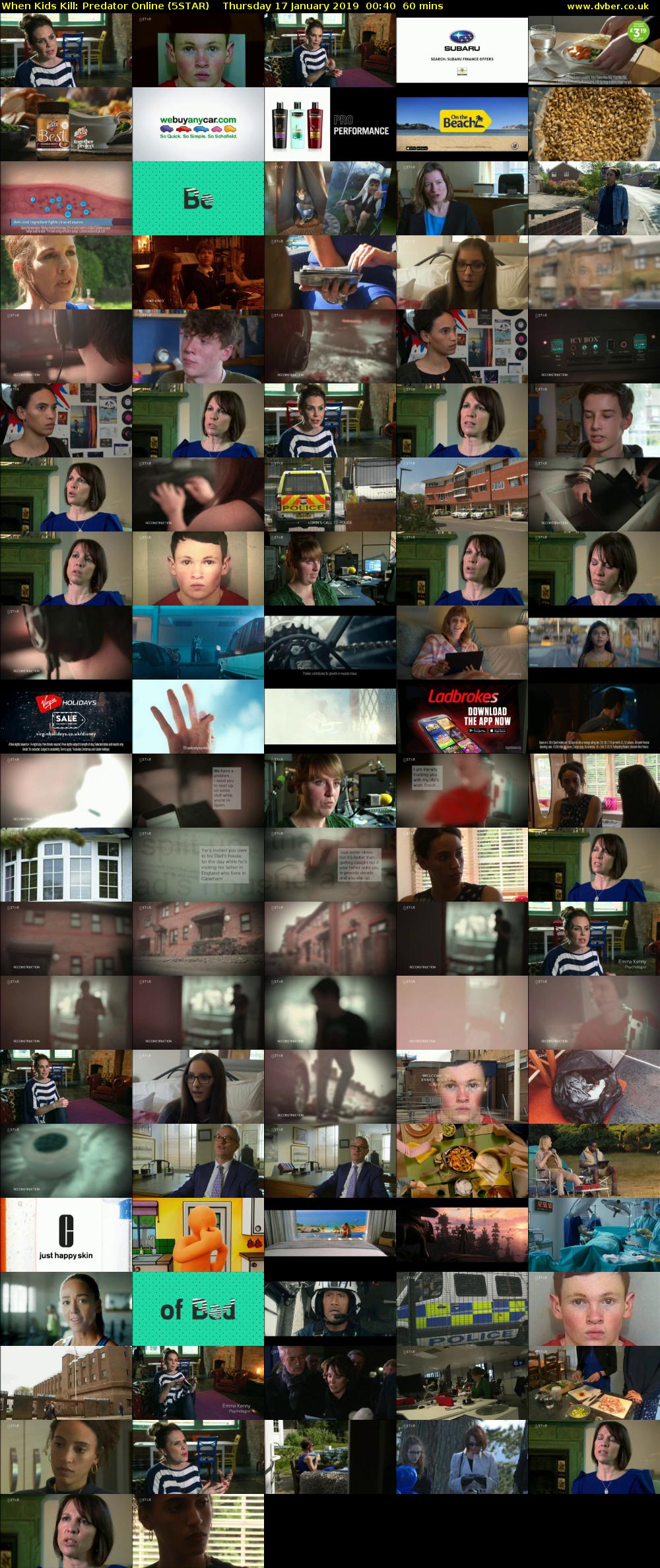 When Kids Kill: Predator Online (5STAR) Thursday 17 January 2019 00:40 - 01:40