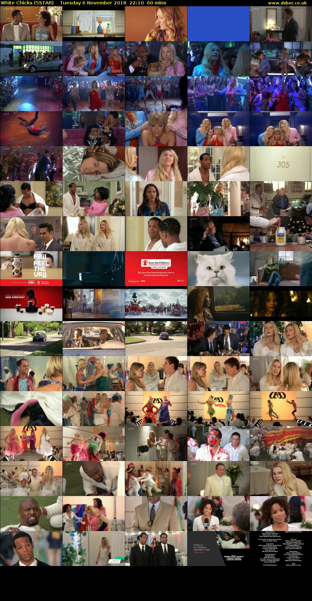 White Chicks (5STAR) Tuesday 6 November 2018 22:10 - 23:10