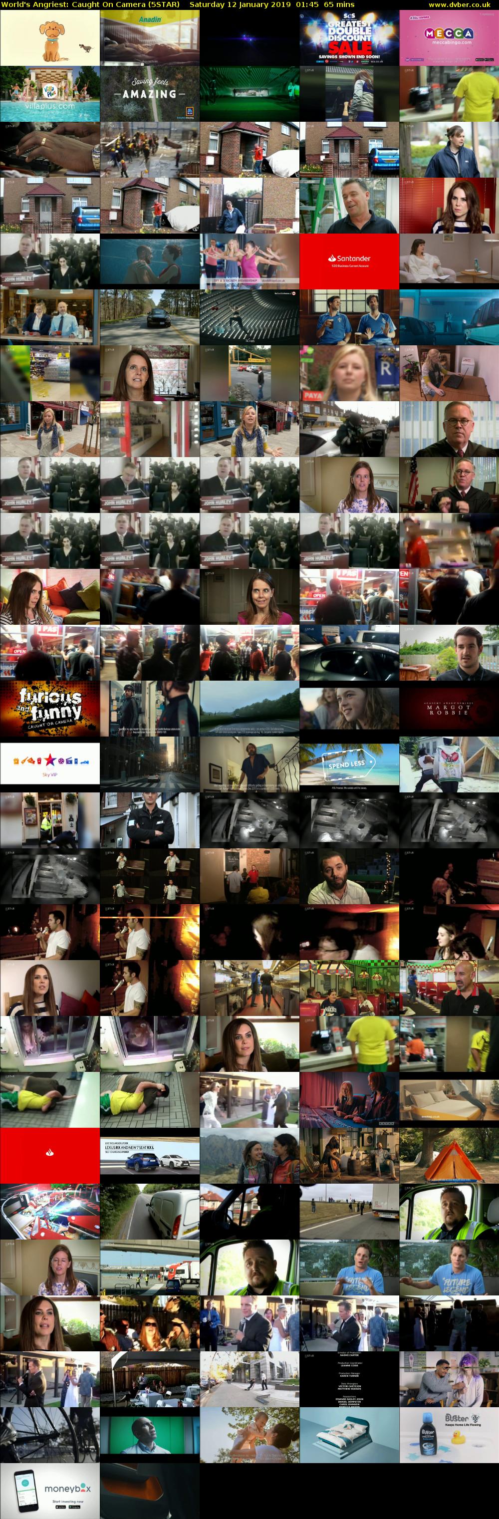 World's Angriest: Caught On Camera (5STAR) Saturday 12 January 2019 01:45 - 02:50