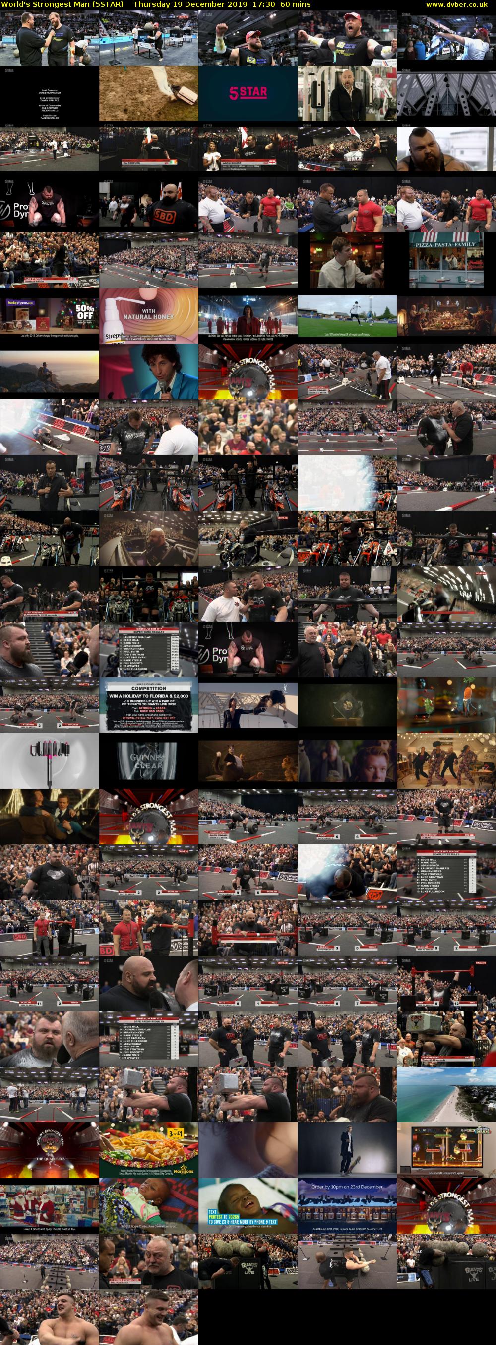 World's Strongest Man (5STAR) Thursday 19 December 2019 17:30 - 18:30