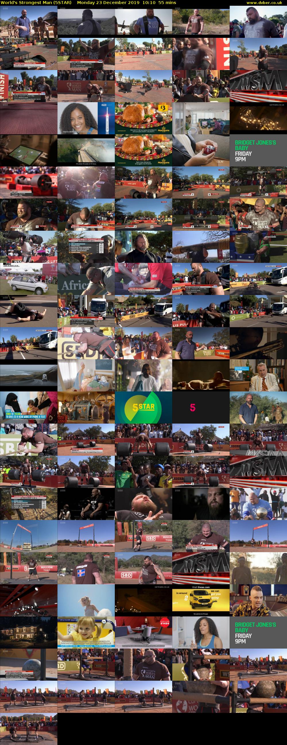 World's Strongest Man (5STAR) Monday 23 December 2019 10:10 - 11:05