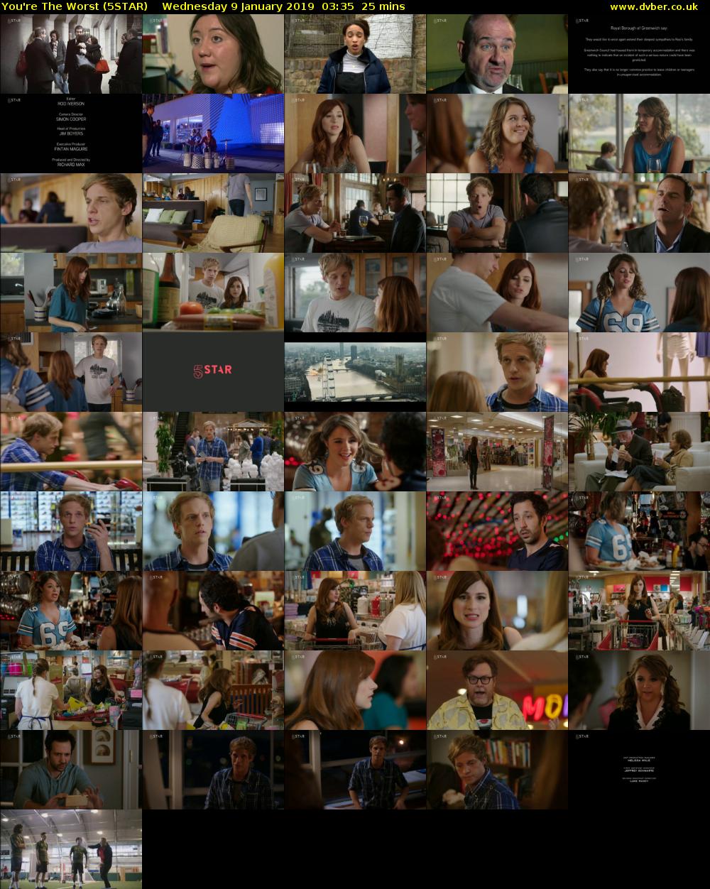 You're The Worst (5STAR) Wednesday 9 January 2019 03:35 - 04:00