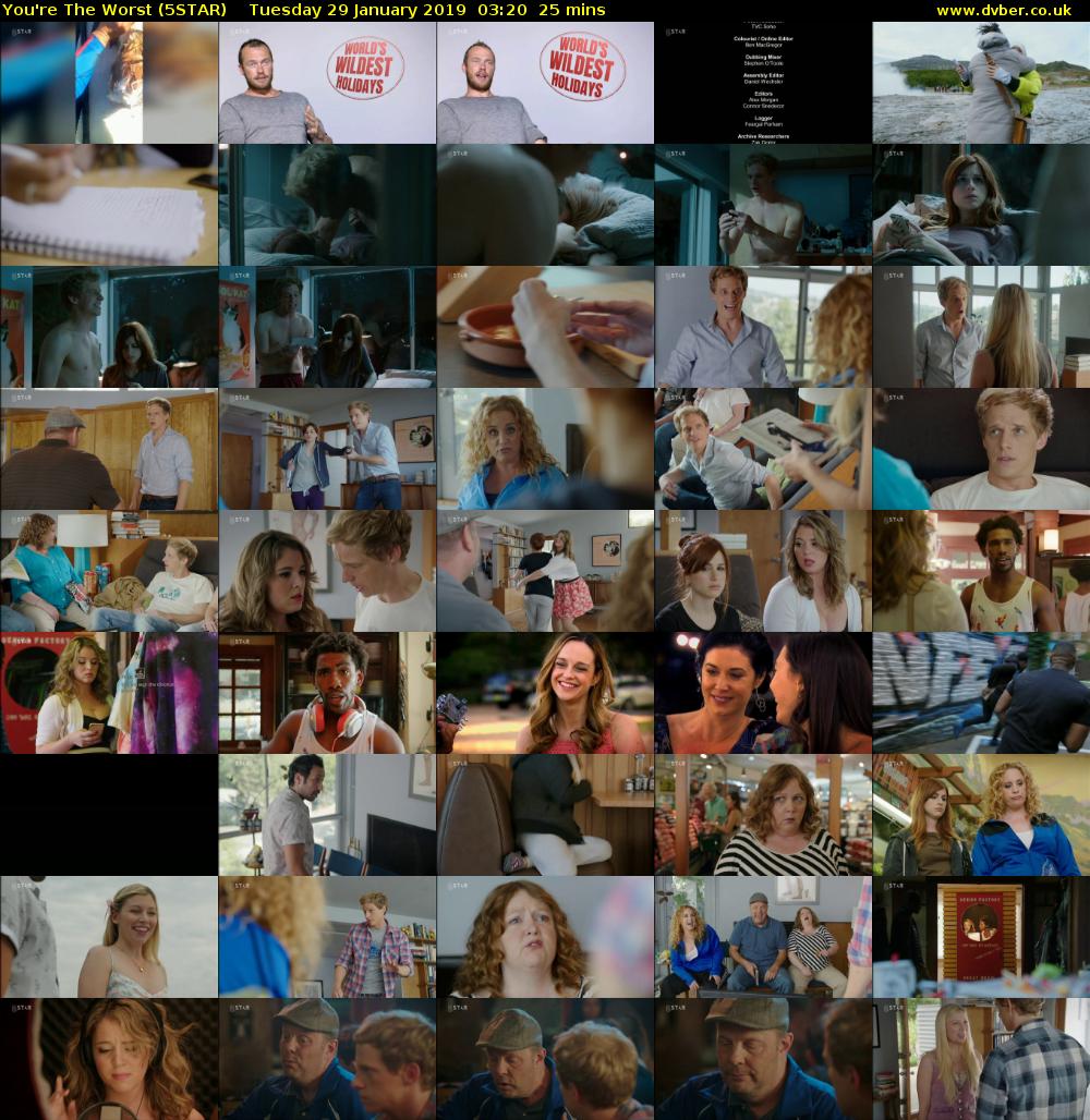 You're The Worst (5STAR) Tuesday 29 January 2019 03:20 - 03:45