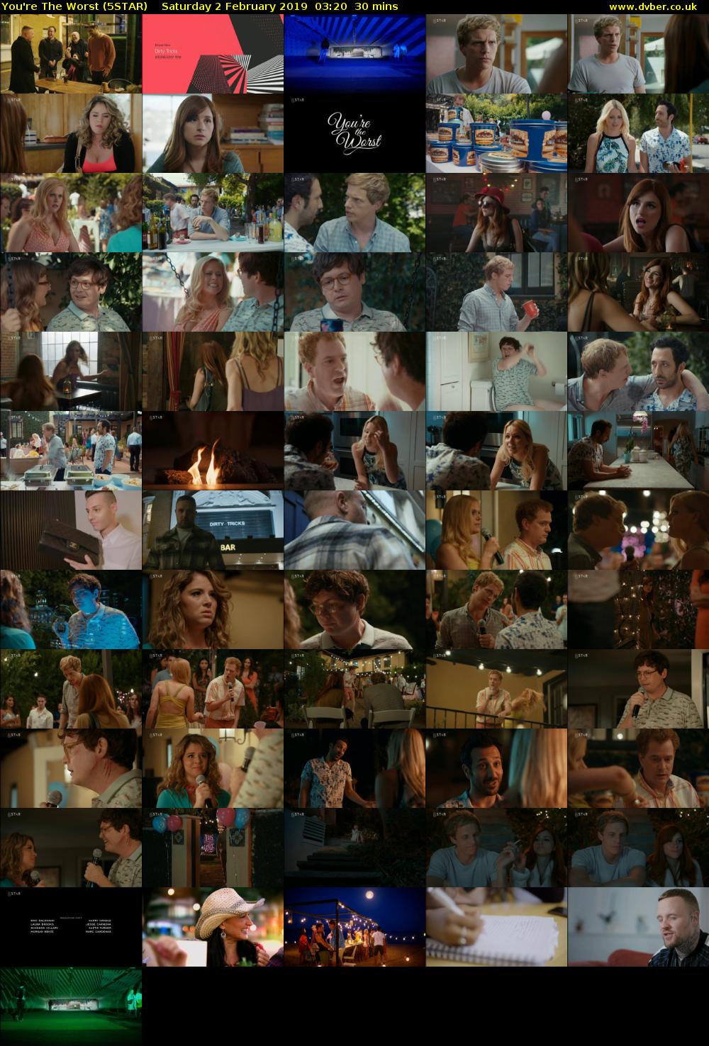 You're The Worst (5STAR) Saturday 2 February 2019 03:20 - 03:50