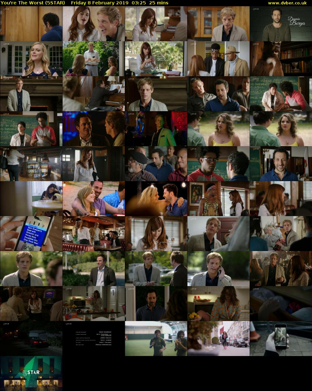 You're The Worst (5STAR) Friday 8 February 2019 03:25 - 03:50