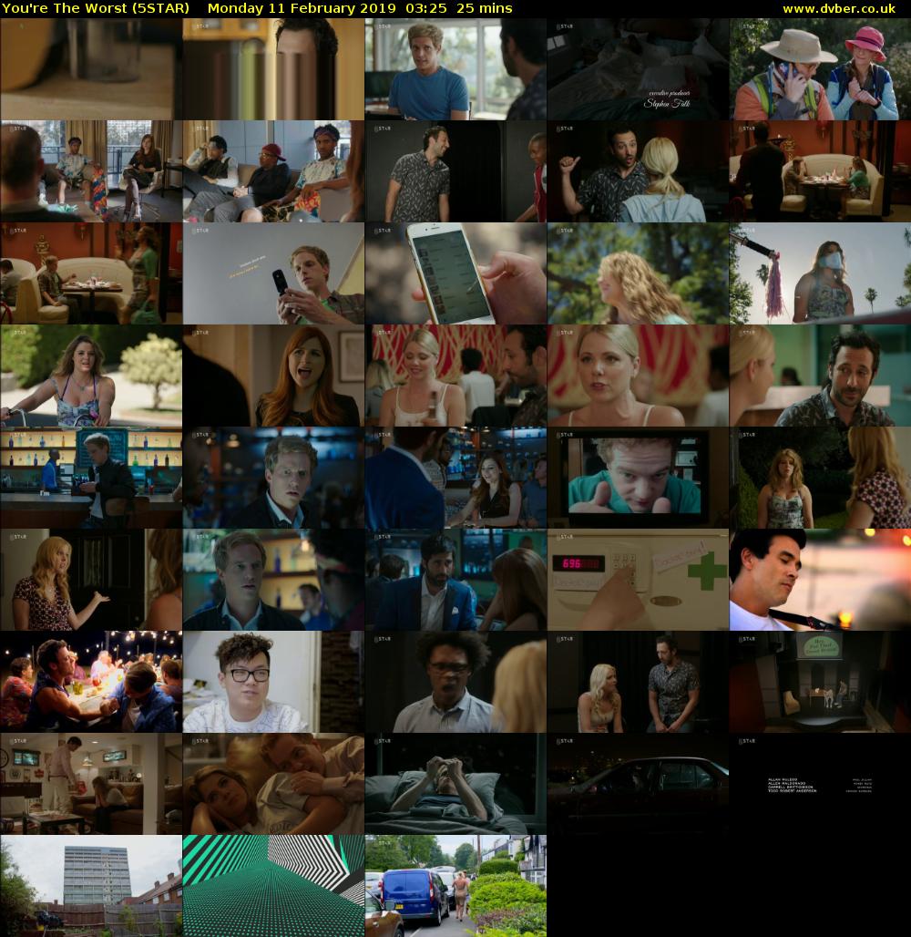 You're The Worst (5STAR) Monday 11 February 2019 03:25 - 03:50