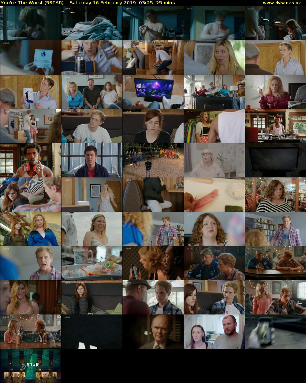 You're The Worst (5STAR) Saturday 16 February 2019 03:25 - 03:50