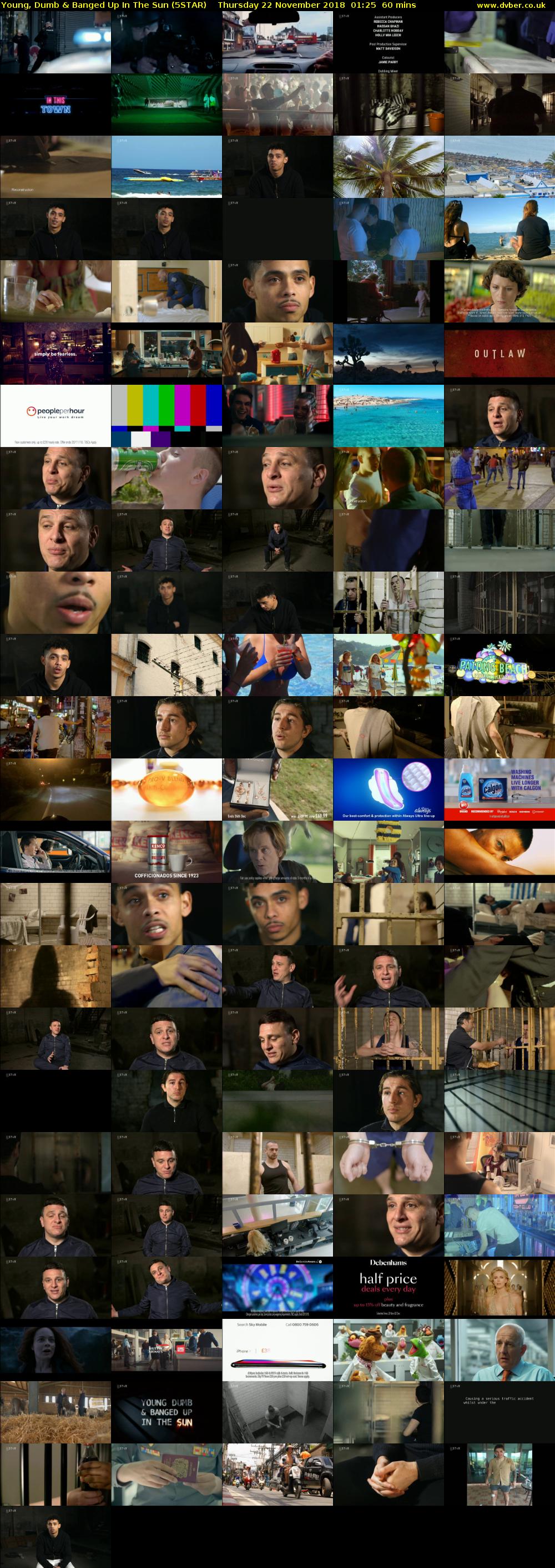 Young, Dumb & Banged Up In The Sun (5STAR) Thursday 22 November 2018 01:25 - 02:25