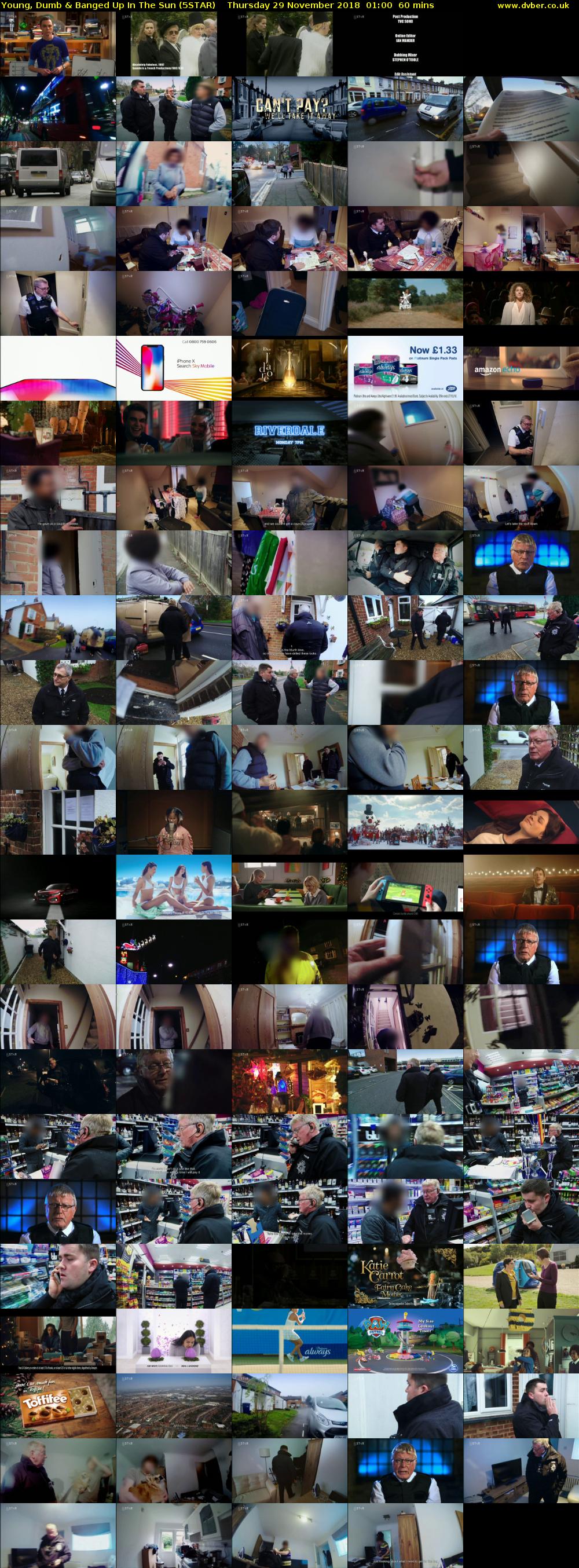 Young, Dumb & Banged Up In The Sun (5STAR) Thursday 29 November 2018 01:00 - 02:00