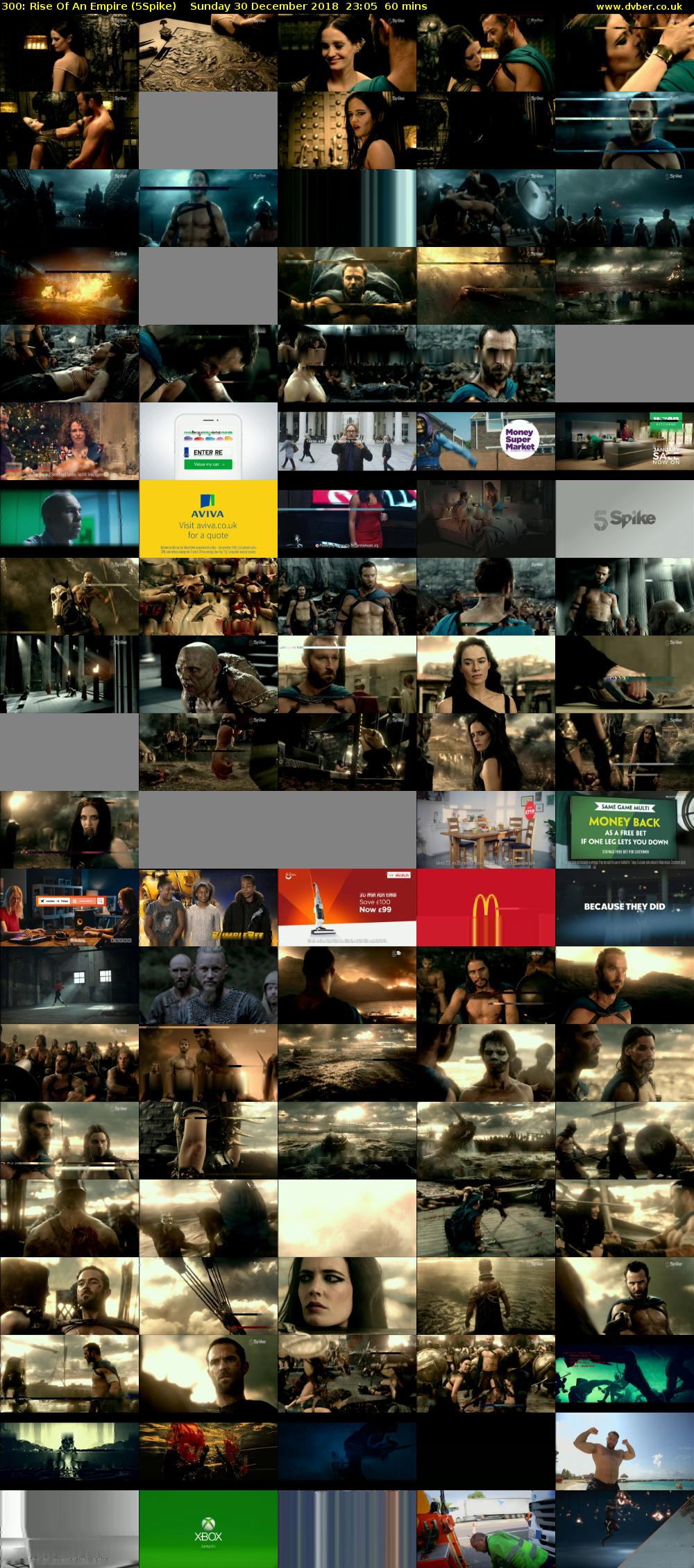 300: Rise Of An Empire (5Spike) Sunday 30 December 2018 23:05 - 00:05