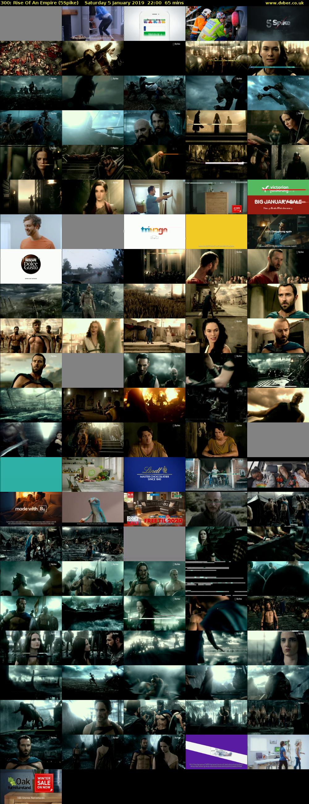 300: Rise Of An Empire (5Spike) Saturday 5 January 2019 22:00 - 23:05