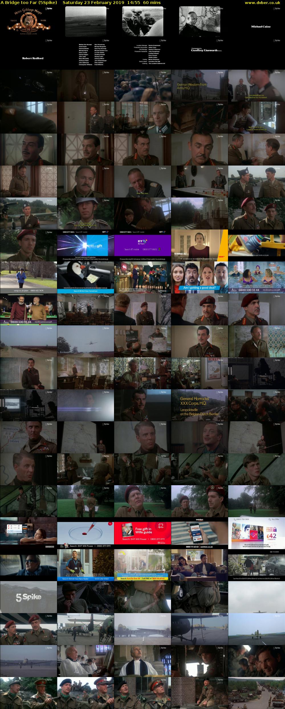 A Bridge too Far (5Spike) Saturday 23 February 2019 14:55 - 15:55