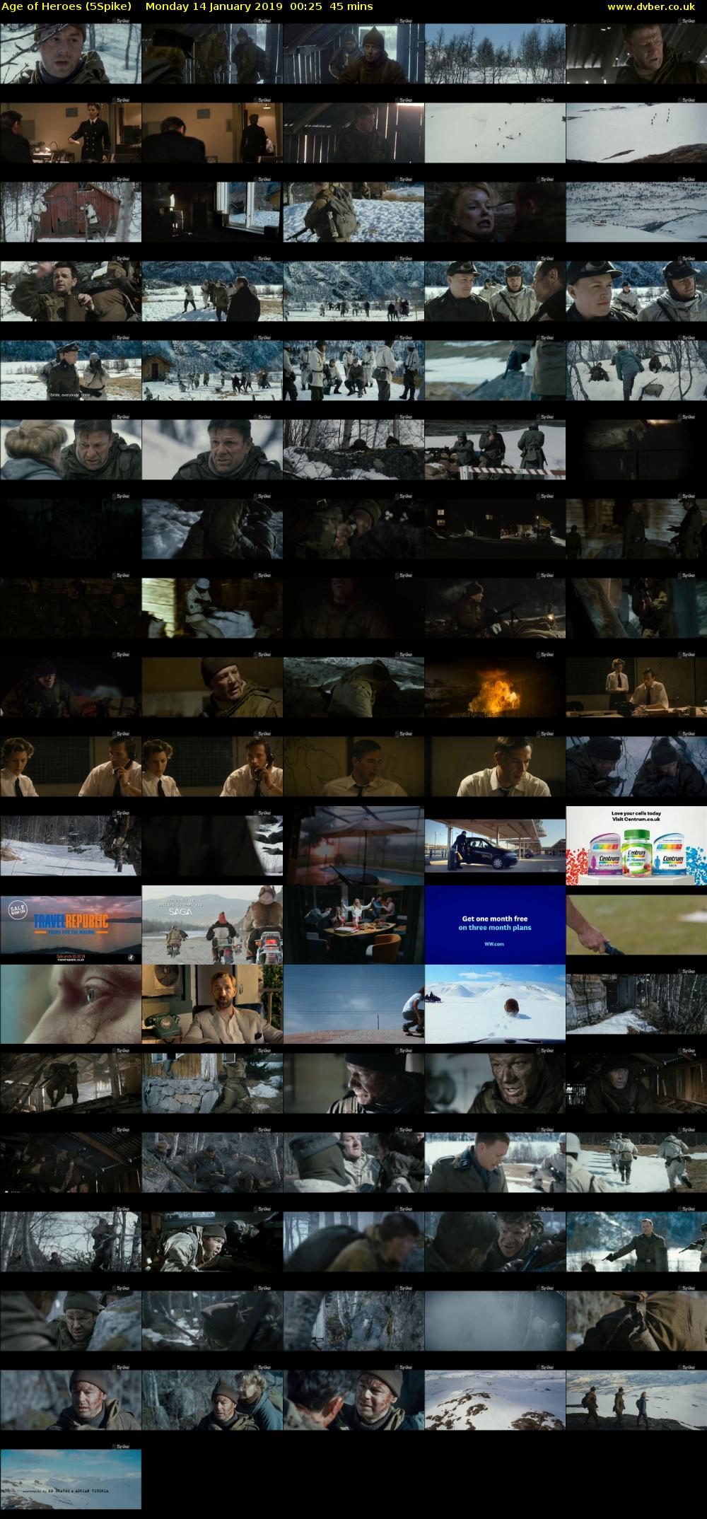 Age of Heroes (5Spike) Monday 14 January 2019 00:25 - 01:10