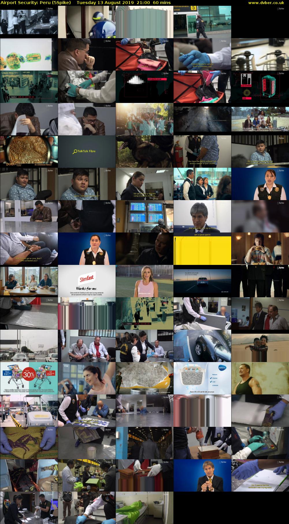 Airport Security: Peru (5Spike) Tuesday 13 August 2019 21:00 - 22:00