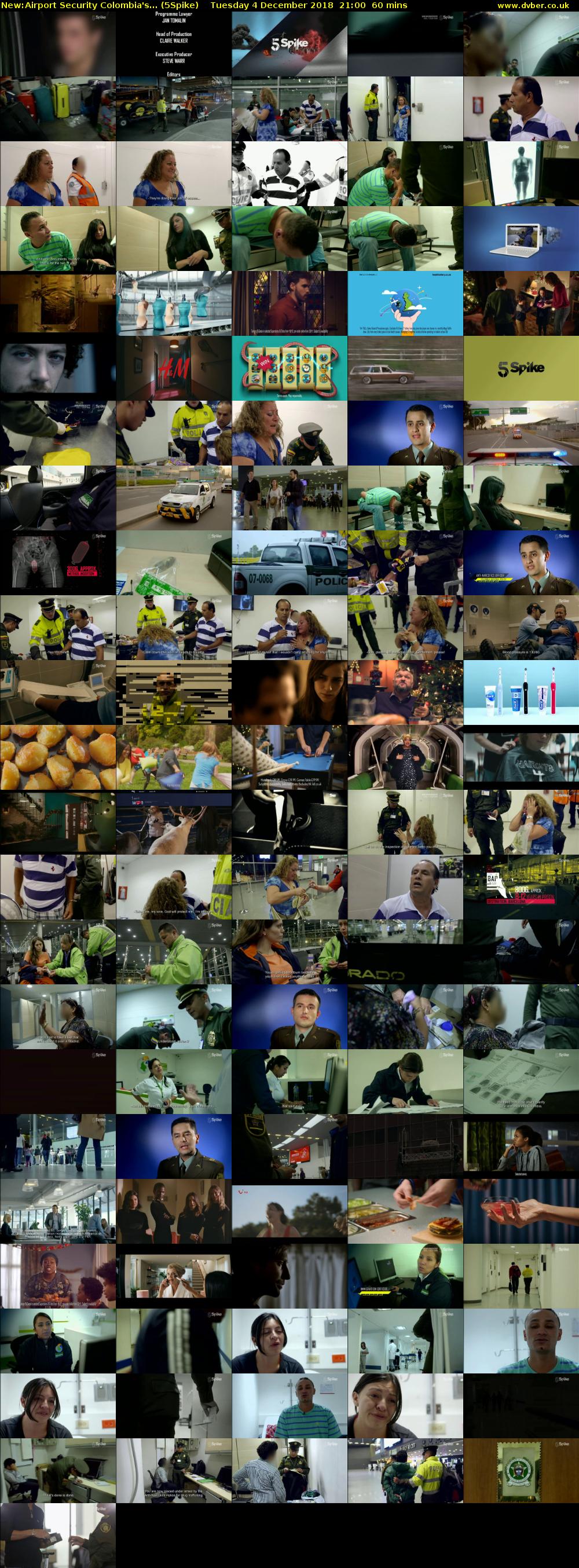 Airport Security Colombia's... (5Spike) Tuesday 4 December 2018 21:00 - 22:00
