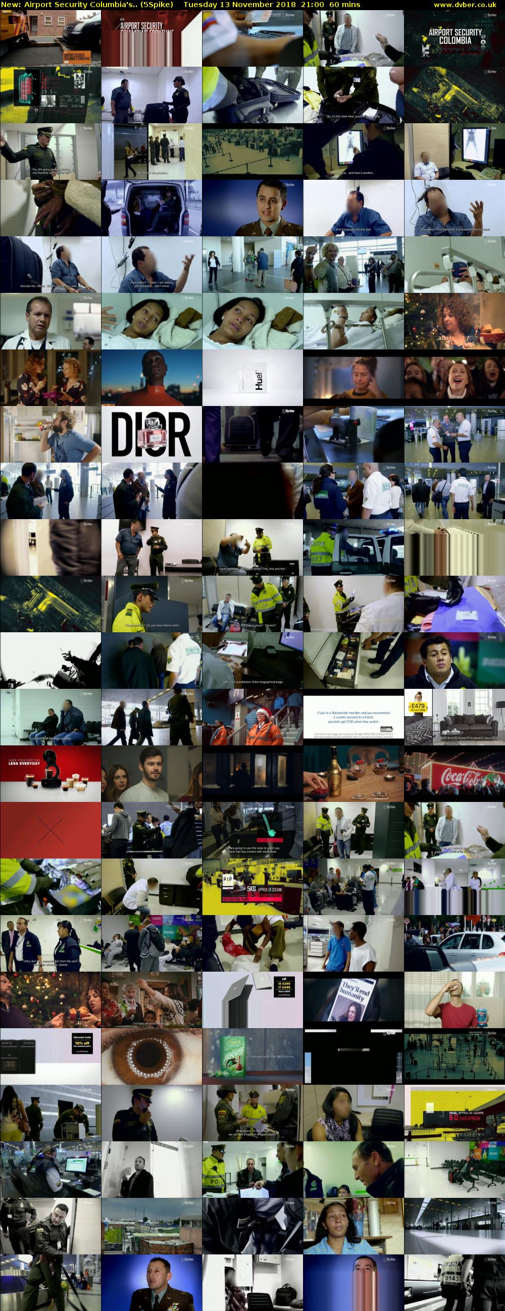 Airport Security Columbia's.. (5Spike) Tuesday 13 November 2018 21:00 - 22:00