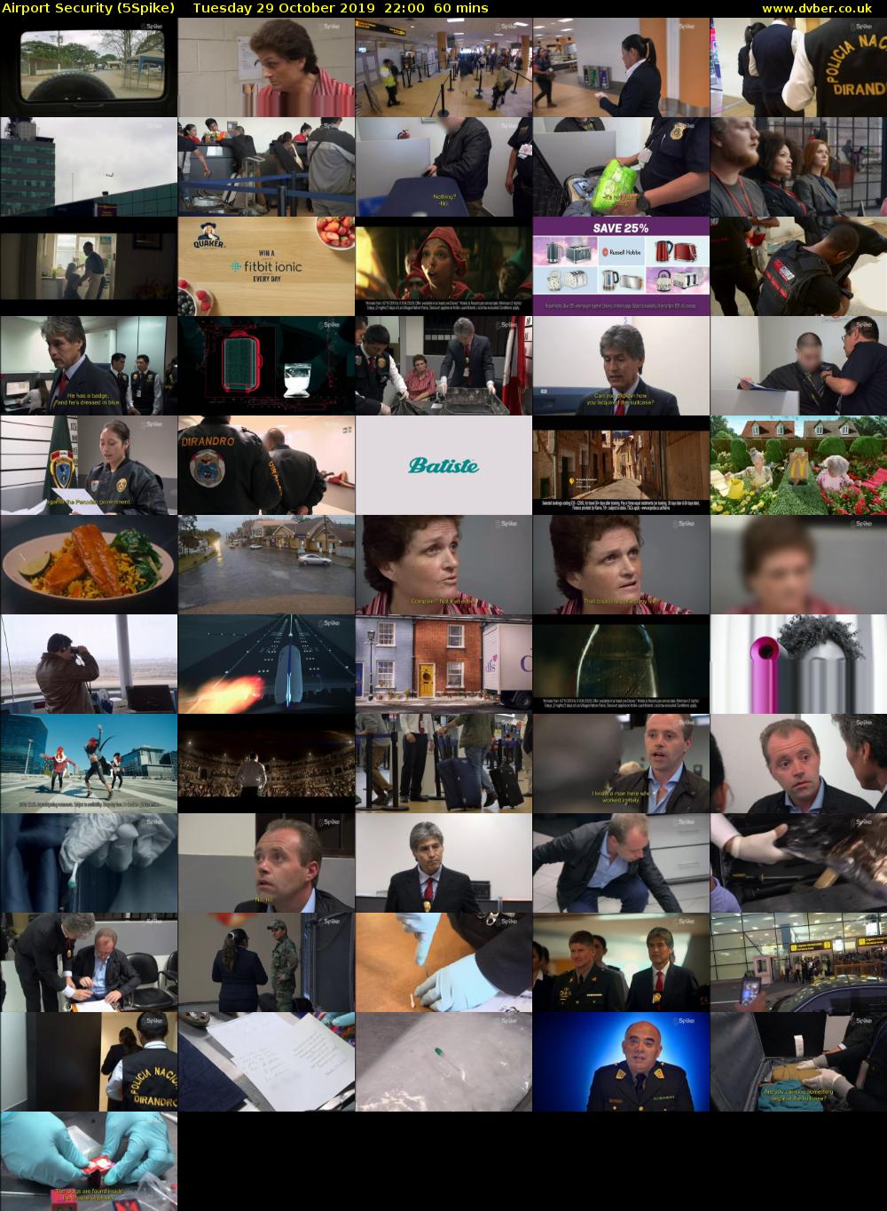 Airport Security (5Spike) Tuesday 29 October 2019 22:00 - 23:00