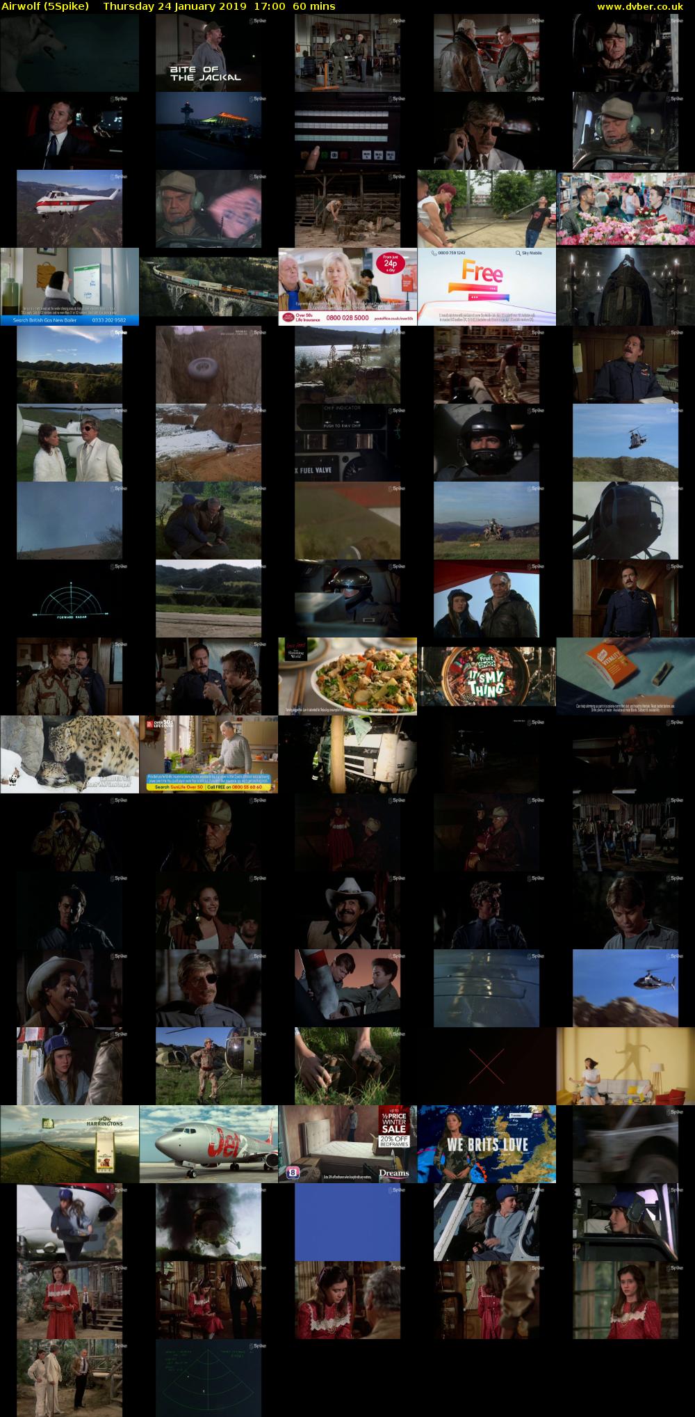 Airwolf (5Spike) Thursday 24 January 2019 17:00 - 18:00