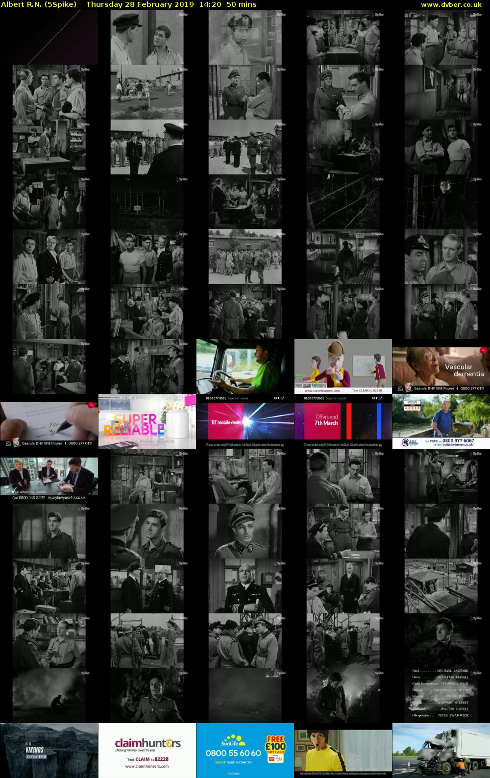 Albert R.N. (5Spike) Thursday 28 February 2019 14:20 - 15:10