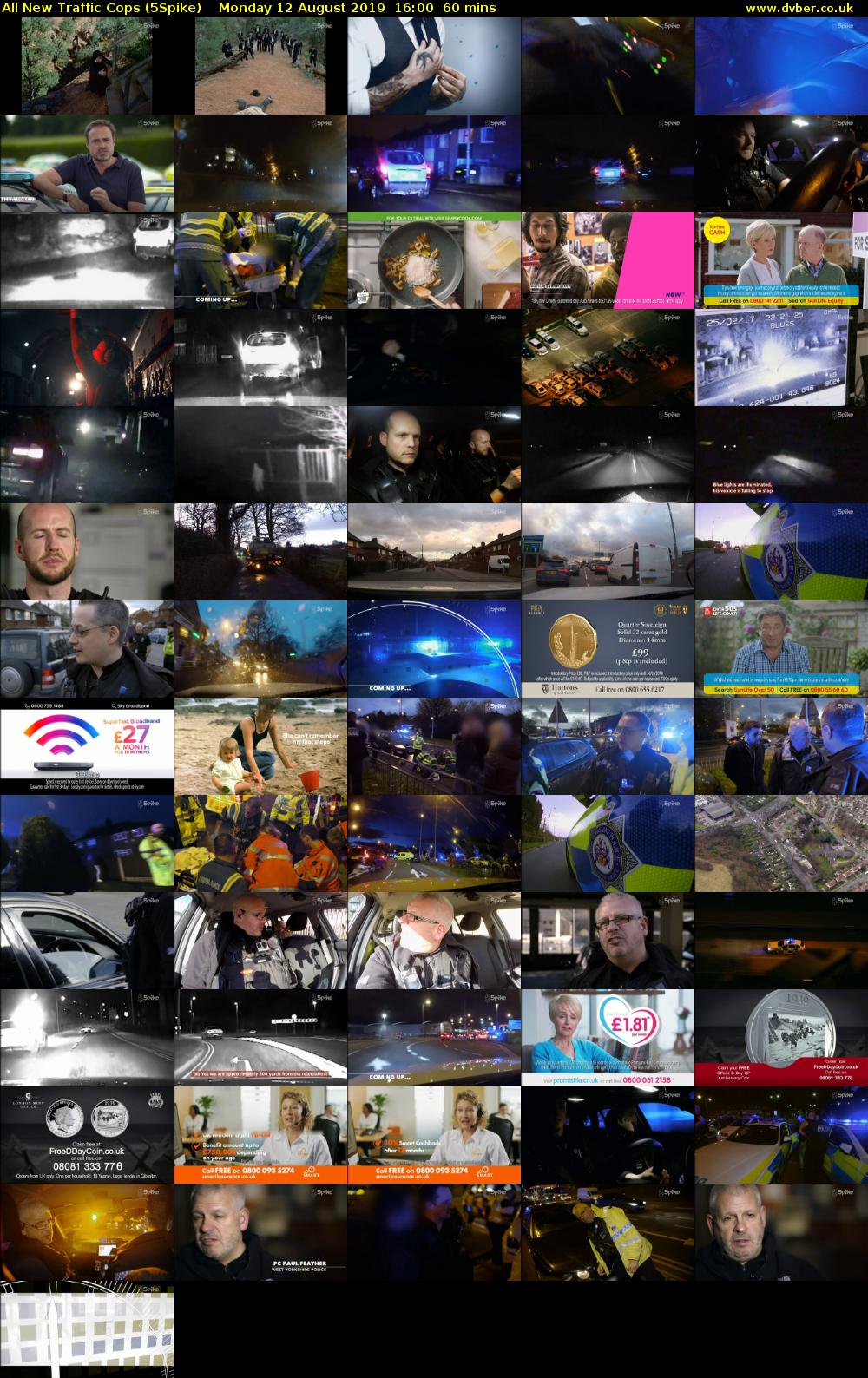 All New Traffic Cops (5Spike) Monday 12 August 2019 16:00 - 17:00