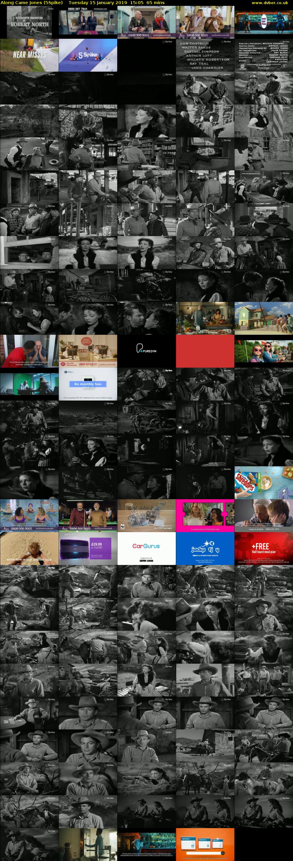 Along Came Jones (5Spike) Tuesday 15 January 2019 15:05 - 16:10