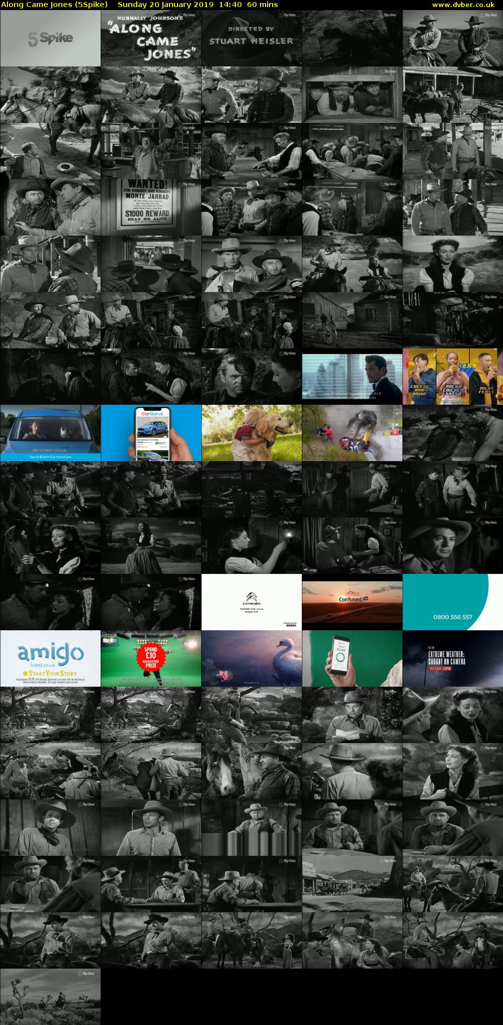 Along Came Jones (5Spike) Sunday 20 January 2019 14:40 - 15:40