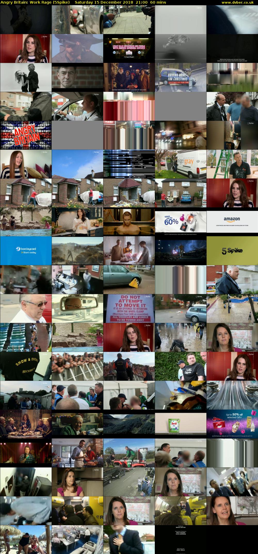 Angry Britain: Work Rage (5Spike) Saturday 15 December 2018 21:00 - 22:00